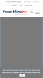 Mobile Screenshot of fenster-und-tueren-welt.de